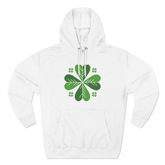 Three-Panel Fleece Hoodie "St. Patrick Day"